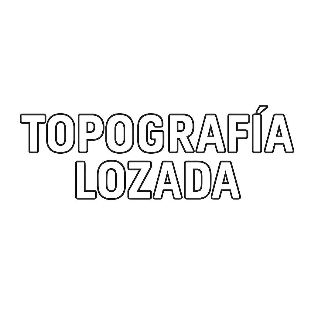 Topografía Lozada - Texto del logo